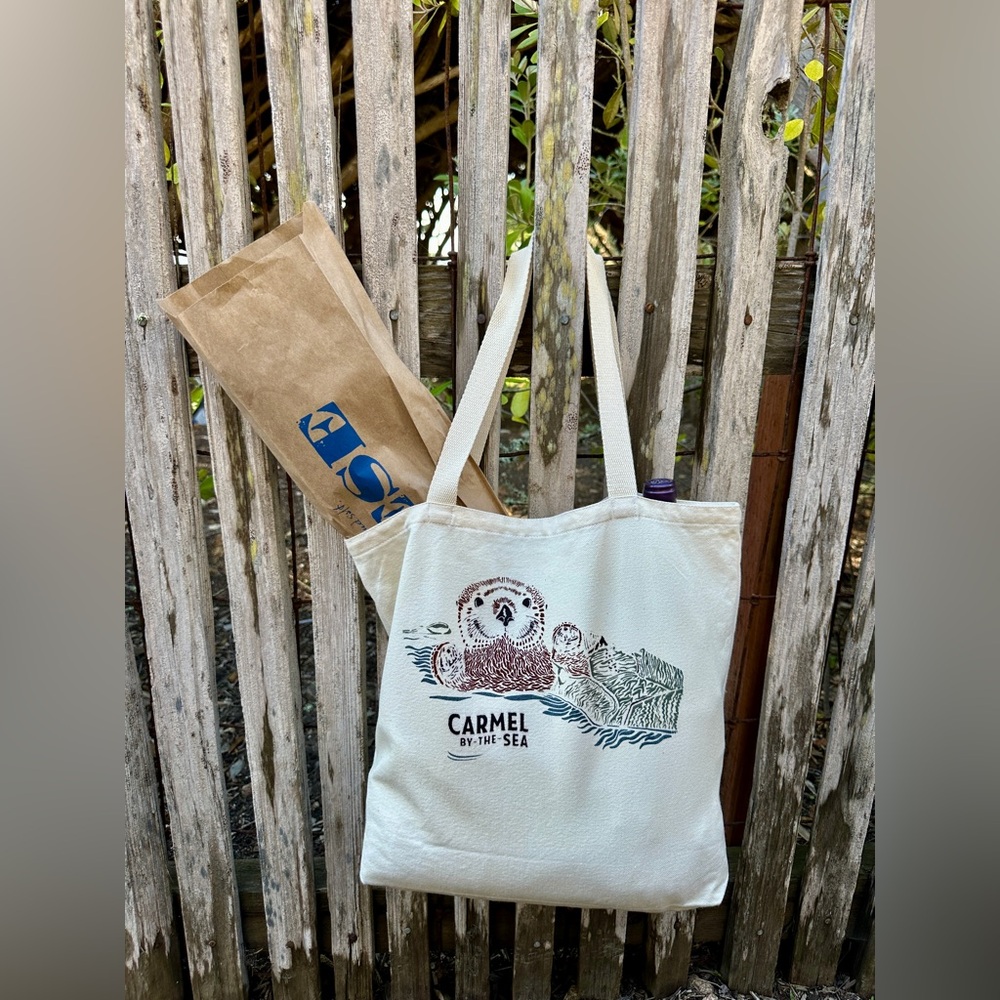 The eco-friendly and environmentally sustainable "Borrowed From the Earth Tote"